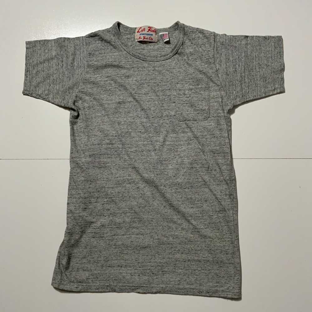 Left Field Sportswear NYC Heather Gray Made In US… - image 1