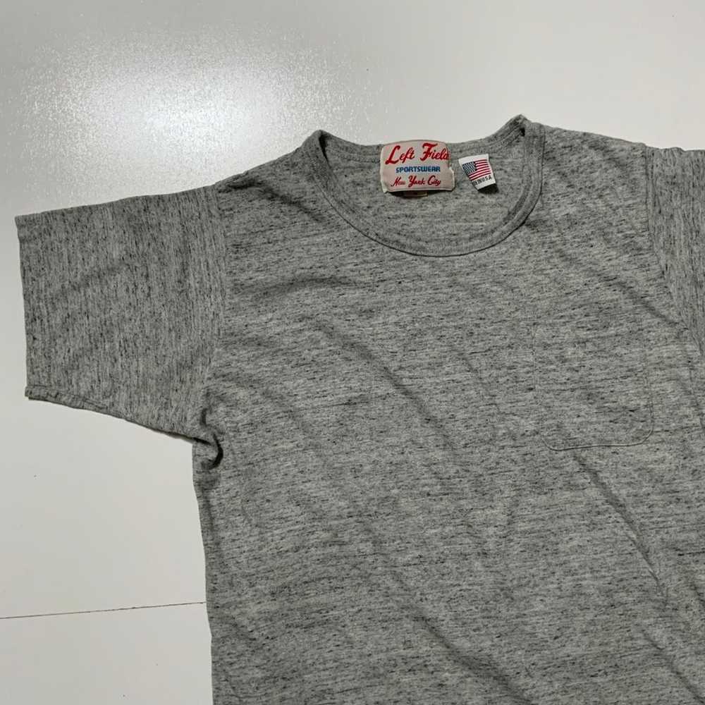 Left Field Sportswear NYC Heather Gray Made In US… - image 3
