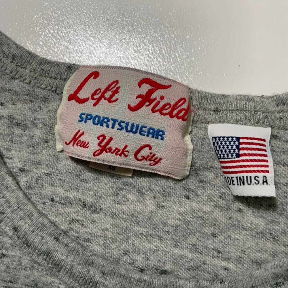 Left Field Sportswear NYC Heather Gray Made In US… - image 6