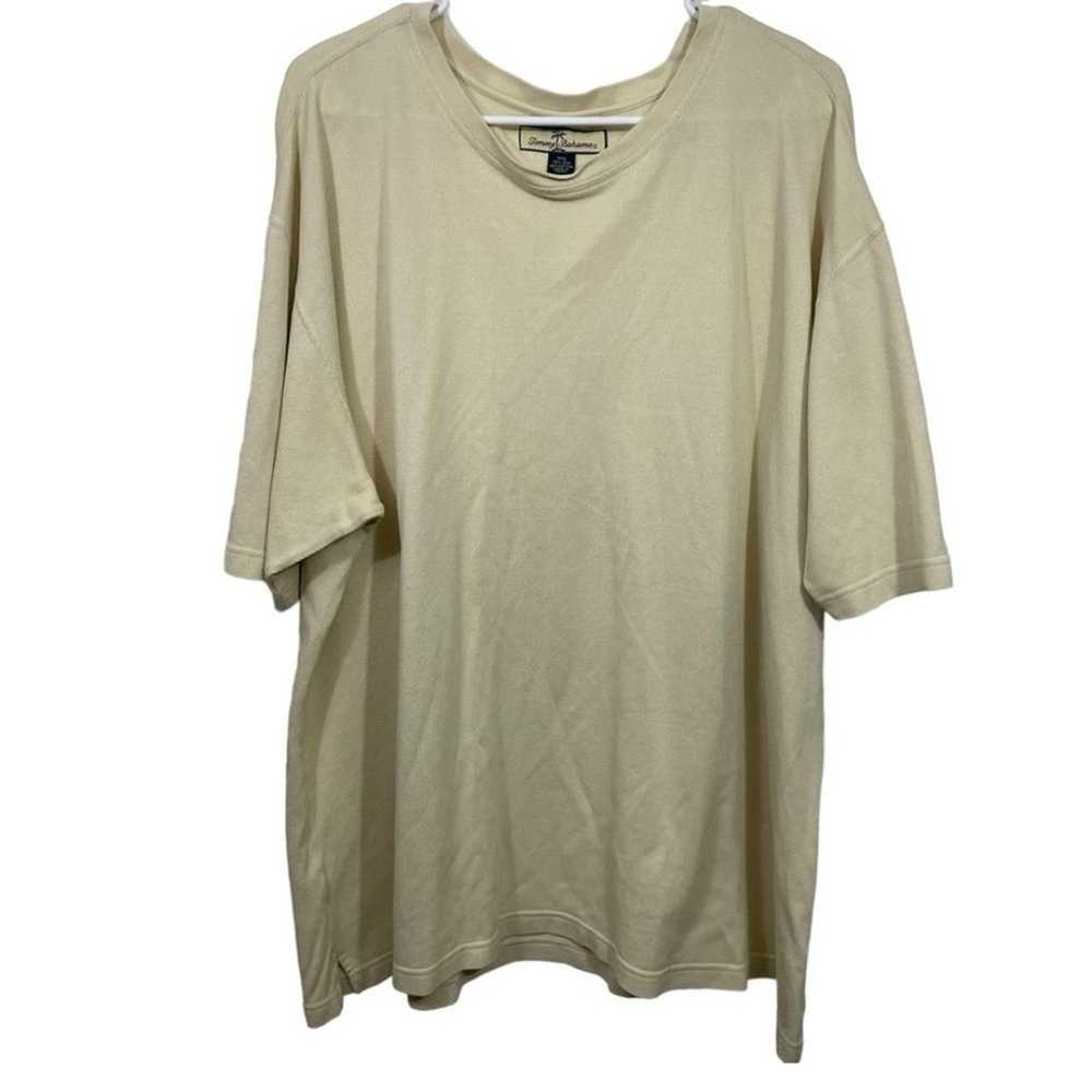 Tommy Bahama Silk Blend Short Sleeve T-Shirt - image 1