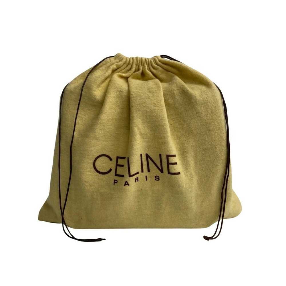 Celine CELINE Circle Metal Fittings Calf Leather … - image 9