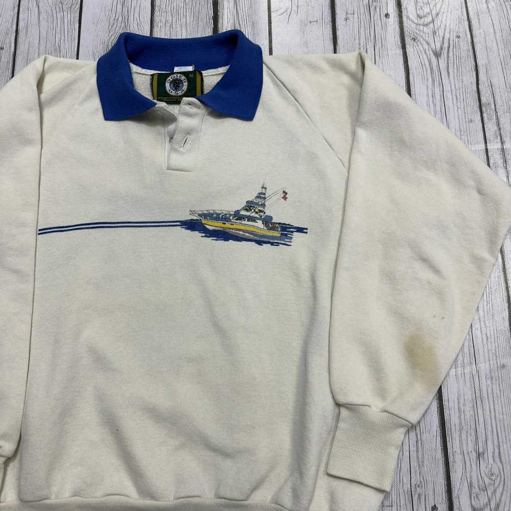 Vintage Vintage yacht sweatshirt - image 3