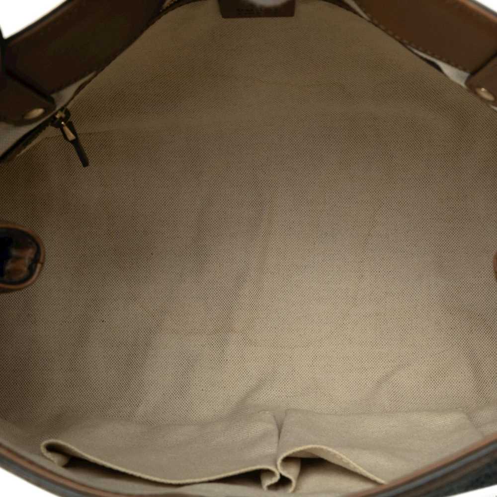 Gucci GUCCI Denim Craft Tote Bag - image 5