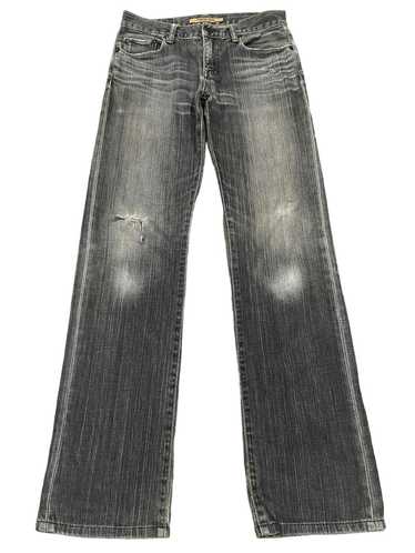 Uniqlo Wide Flared Jeans In Light Washed Color Sz 12
