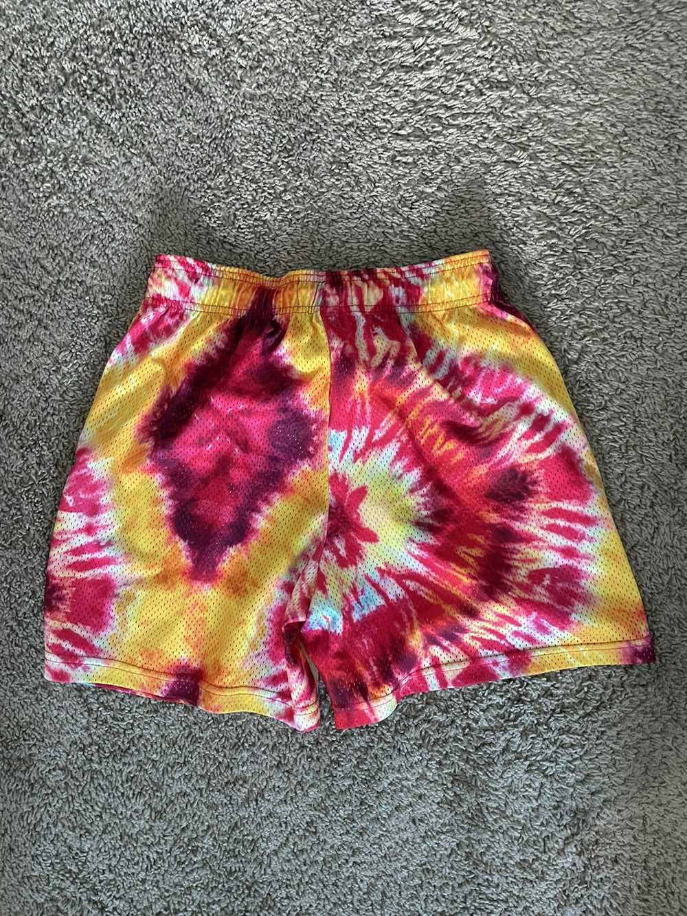 Eric Emanuel Eric Emanuel Tie-Dye Mesh Shorts - image 2