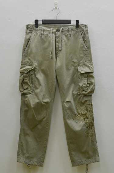 Masons Military Style Cargo Cotton Pants Made In B