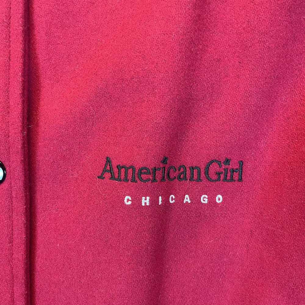 Vintage Vtg American Girl Chicago Letterman Jacke… - image 2