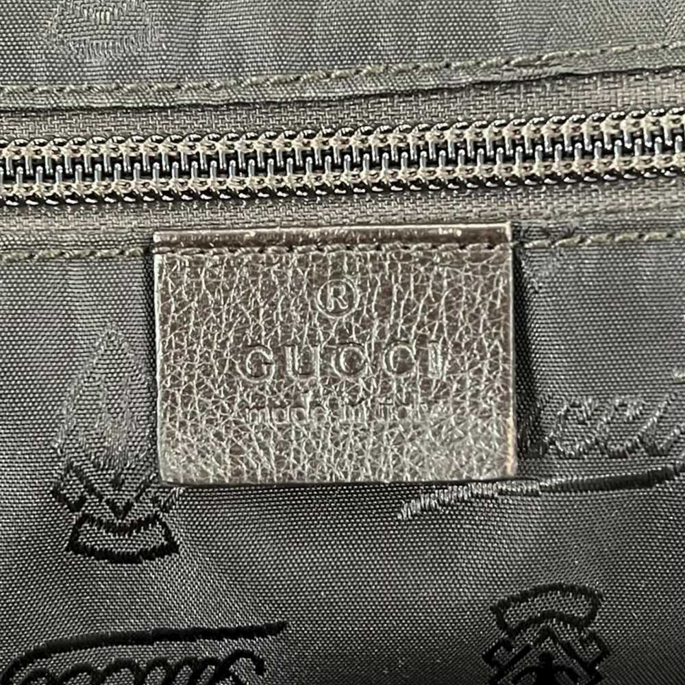 Gucci Gucci Monogram Leather Duffle Bag - image 9