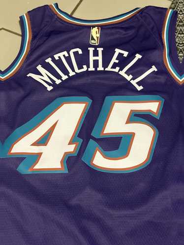 NBA × Nike × Vintage Utah Jazz “45” MITCHELL Jerse