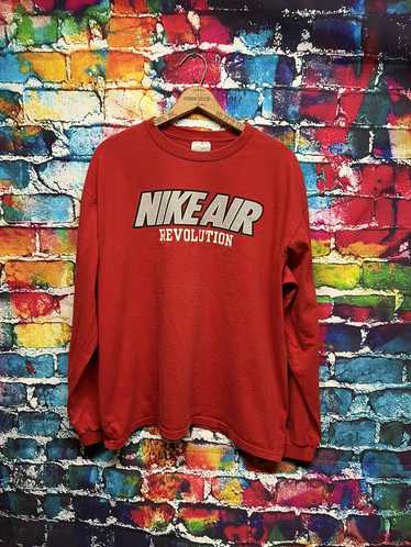 Nike × Vintage Nike Air Revolution Long Sleeve Shi