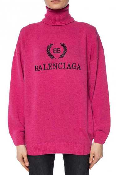 Balenciaga Balenciaga Embroidered Turtleneck