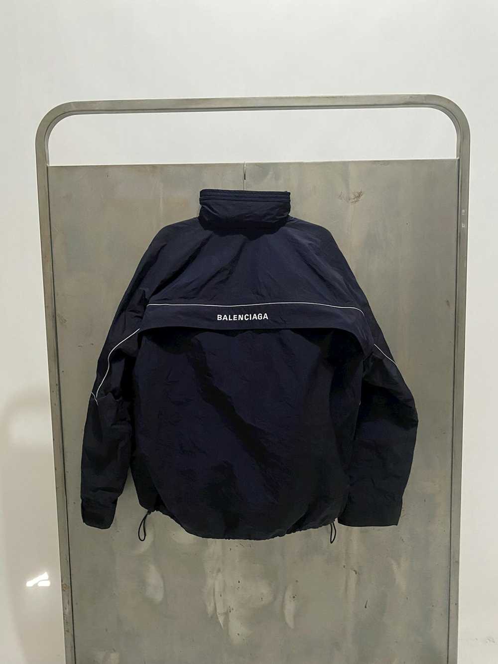 Balenciaga Embroidered Wrinkled Windbreaker - image 2