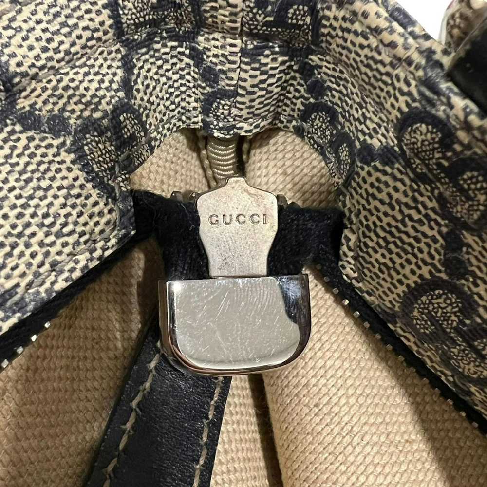 Gucci Gucci Monogram Crossbody Messenger Bag - image 7