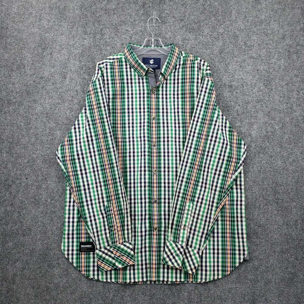 Rocawear Rocawear Shirt Mens 2XL XXL Button-Down … - image 1