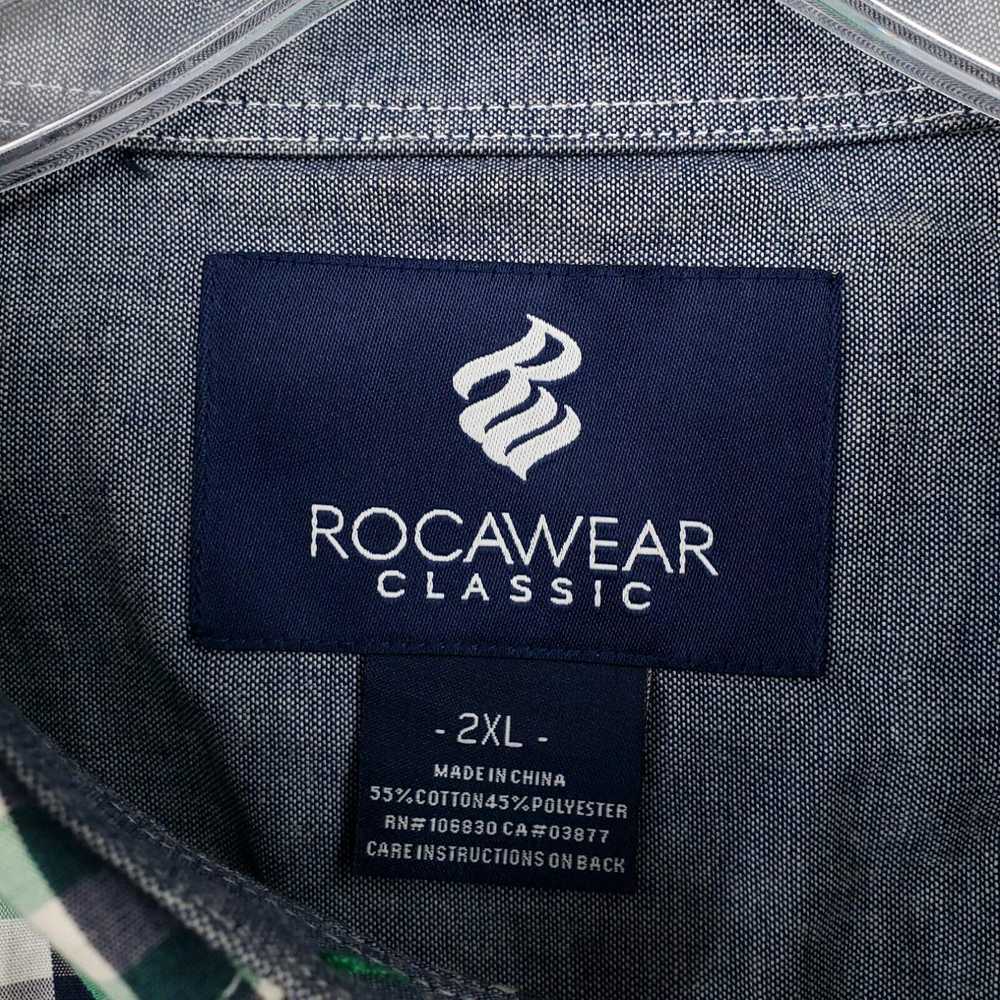 Rocawear Rocawear Shirt Mens 2XL XXL Button-Down … - image 3