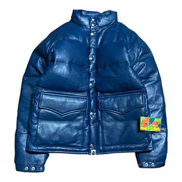 ジャケット・アウター 90s a bathing ape leather puffer jacket A Bathing Ape Leather Classic Down Jacket in Brown – Oneness