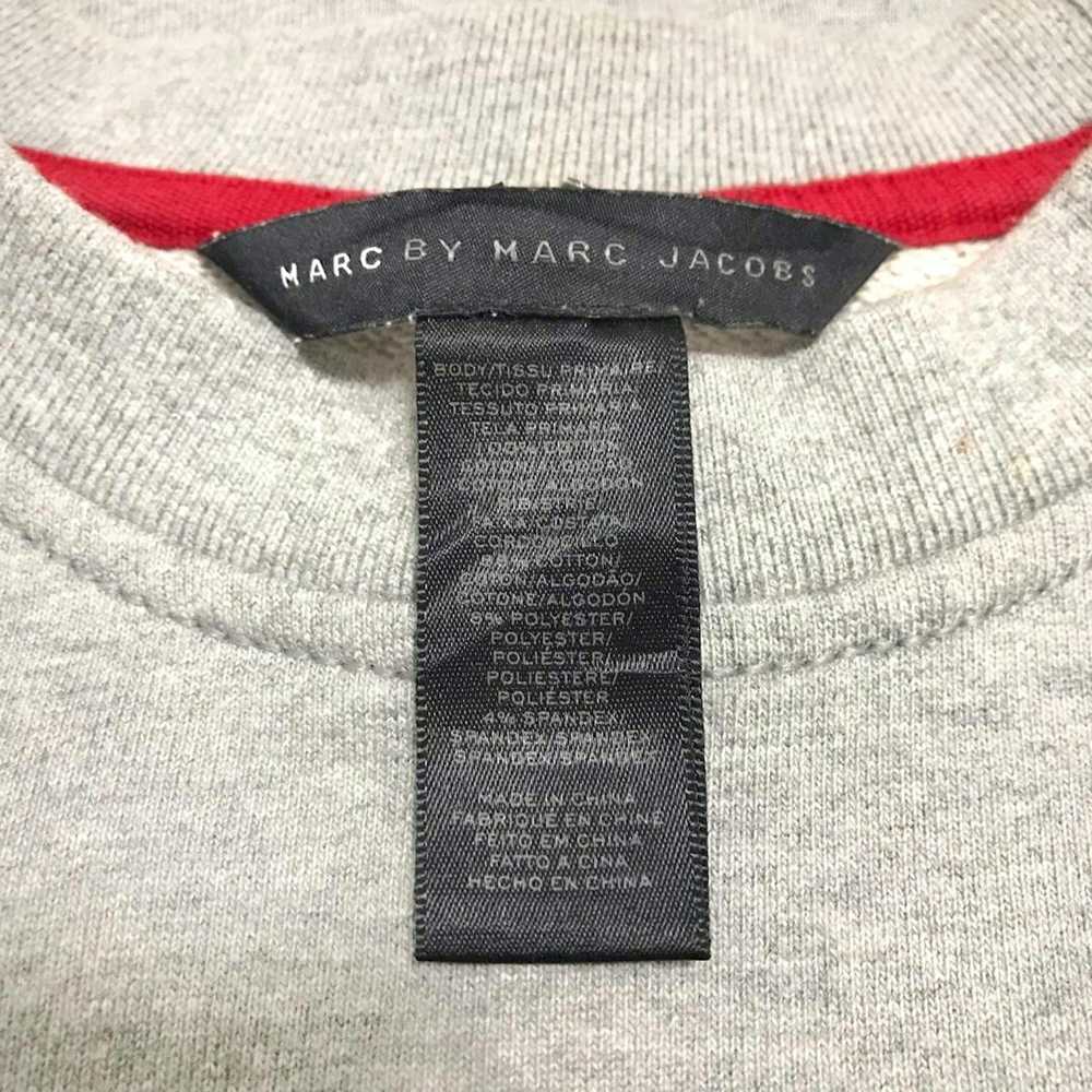 Marc By Marc Jacobs × Marc Jacobs Grey Melange Sw… - image 4