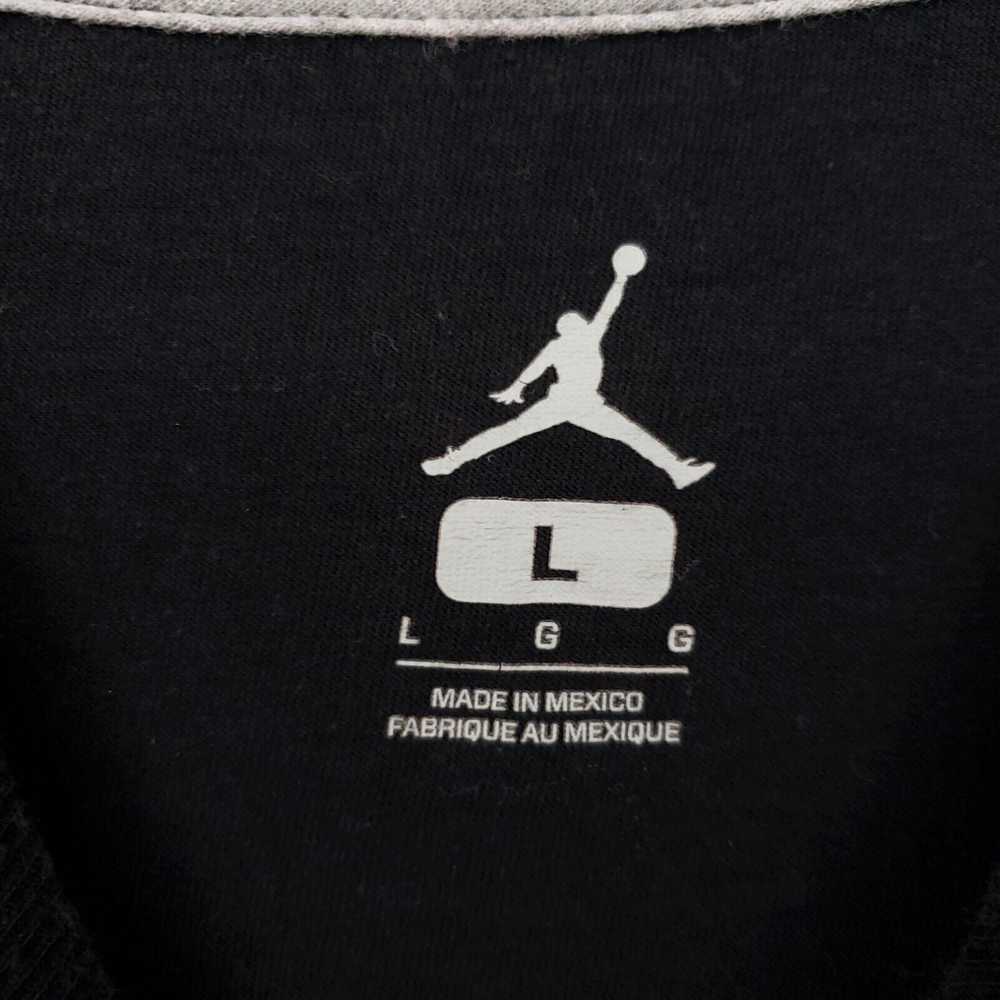 Jordan Brand Jordan T-Shirt Mens L Large Black Ba… - image 3