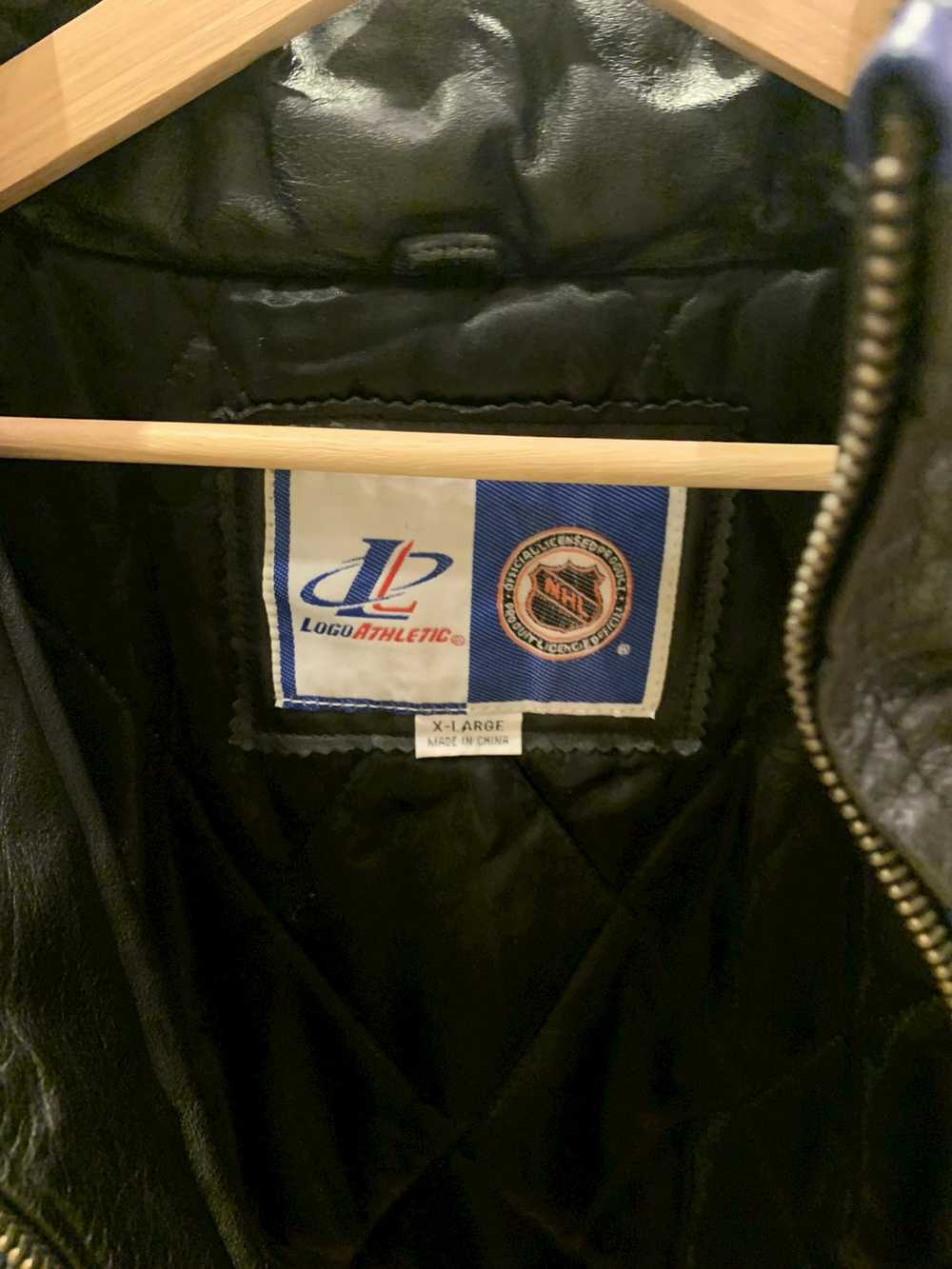 Vintage New York Rangers Vintage Leather Jacket - image 3