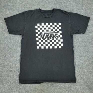 Vans Vans Shirt Men Medium Black Off The Wall Che… - image 1