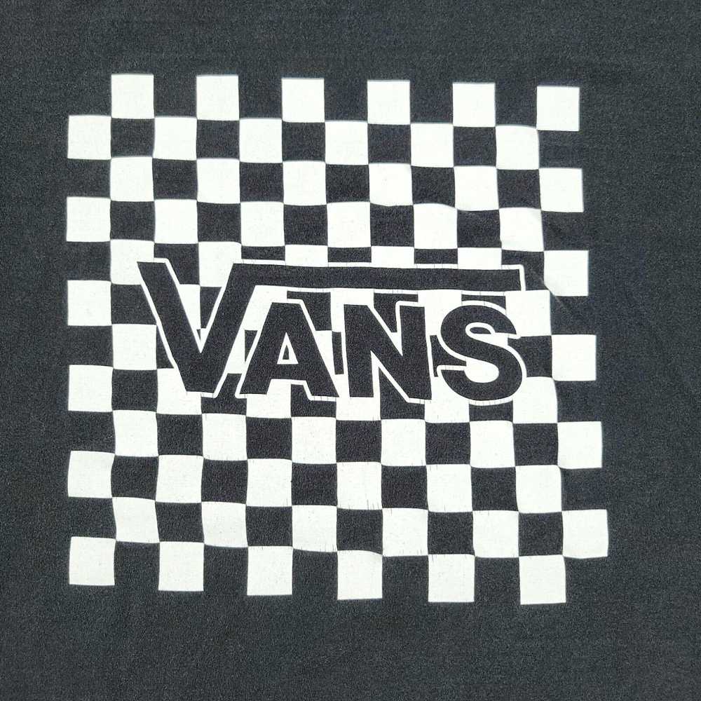 Vans Vans Shirt Men Medium Black Off The Wall Che… - image 2