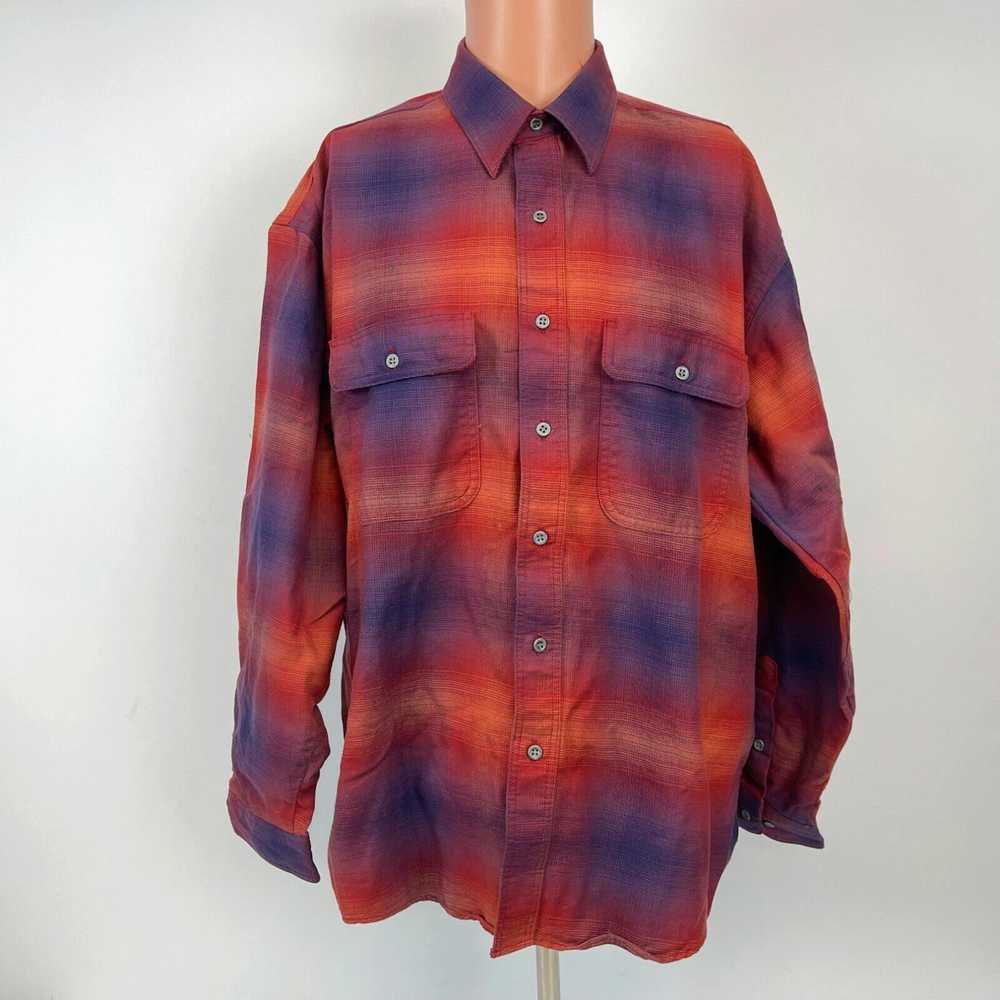 Wrangler Wrangler Woven Button Up Western Shirt V… - image 2