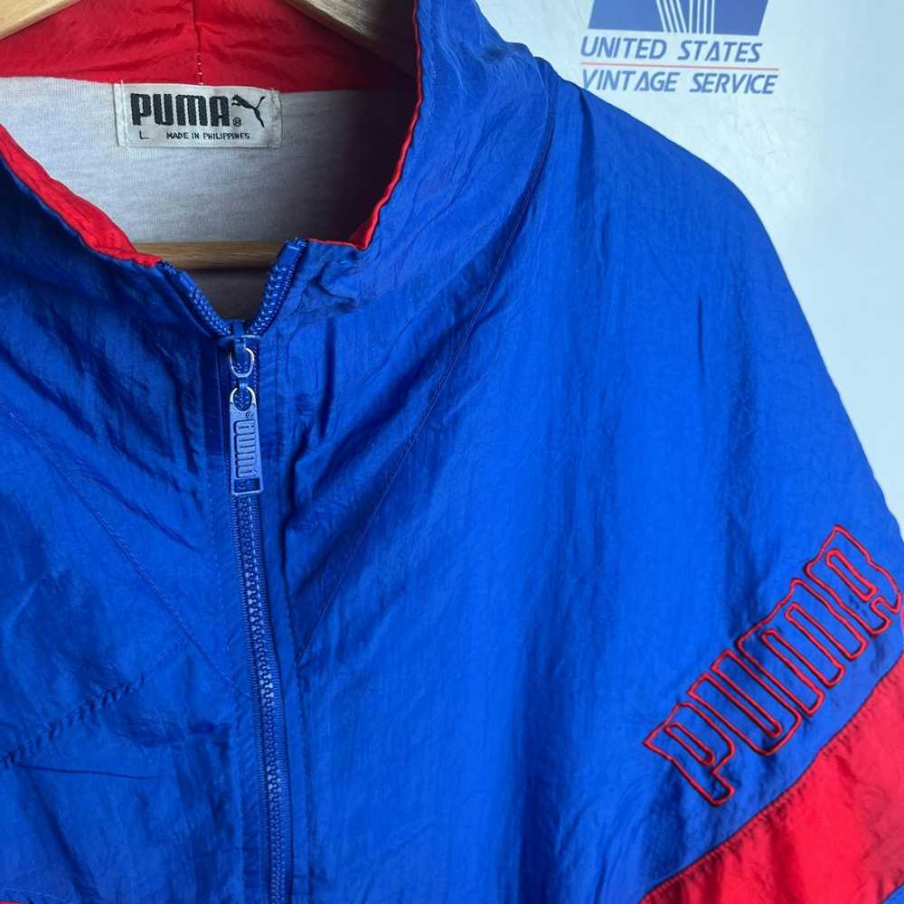 Puma × Vintage Vintage 90’s Puma Sportswear Blue/… - image 3