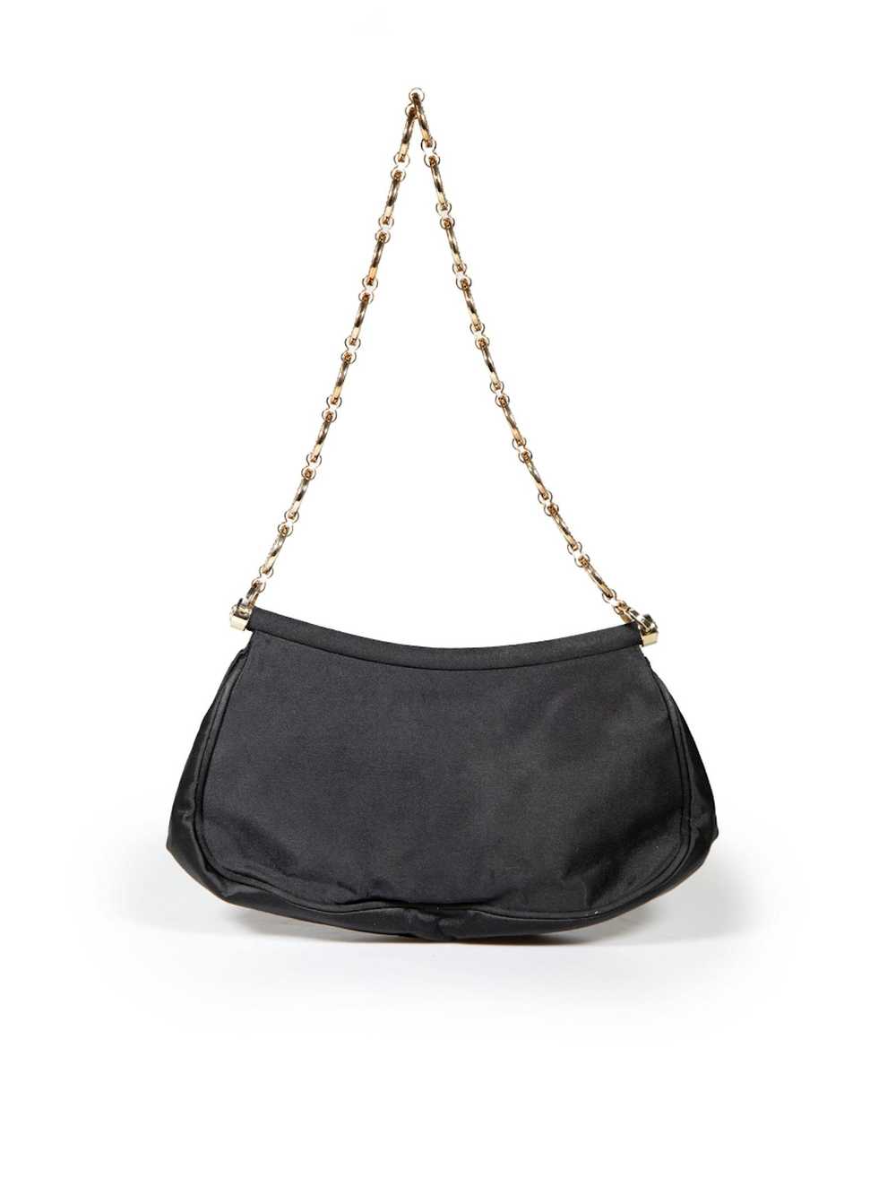 Escada Black Chainmail Shoulder Bag - image 3