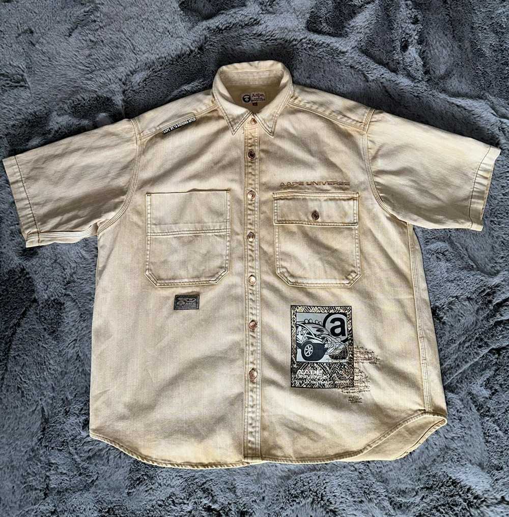 Aape Aape by A Bathing Ape Button Up Work Shirt - image 2