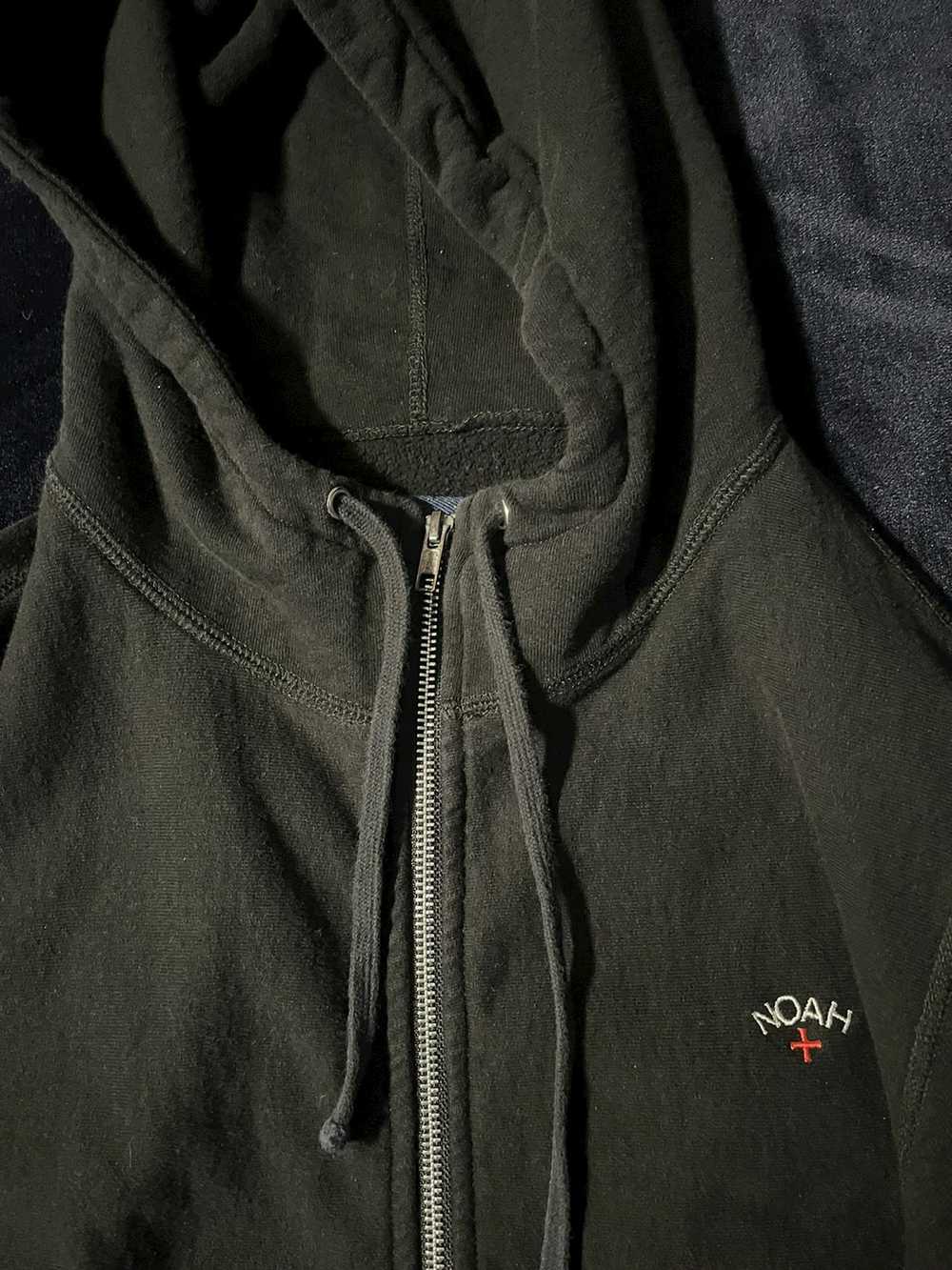 Noah × Streetwear Noah black Zip-up hoodie - image 2