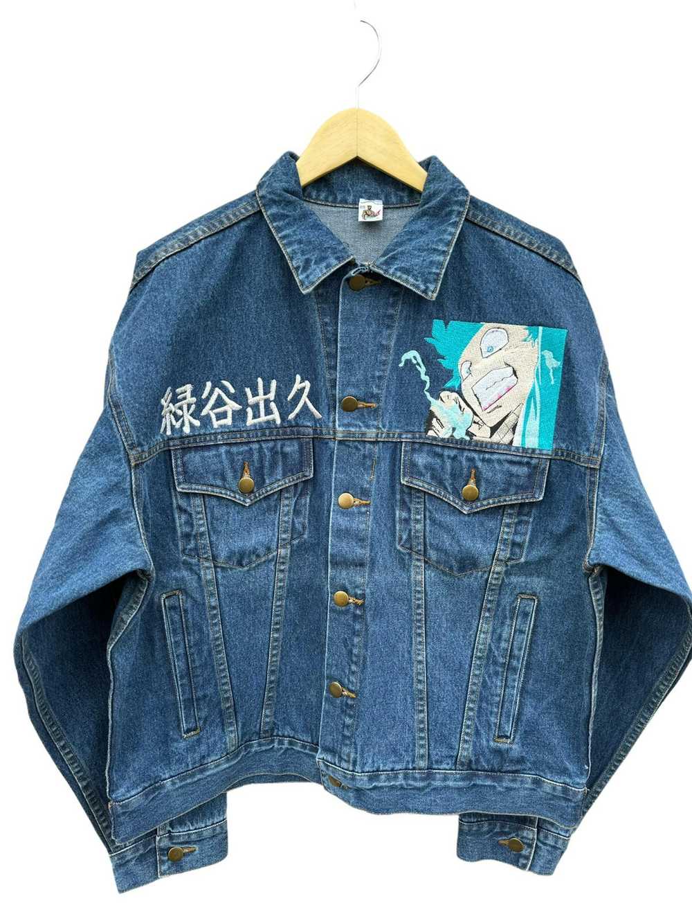 Other My hero academia denim vintage jacket super… - image 2