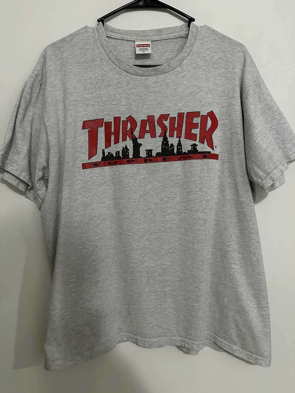 Supreme × Thrasher Supreme Trasher Skyline Tee - image 1