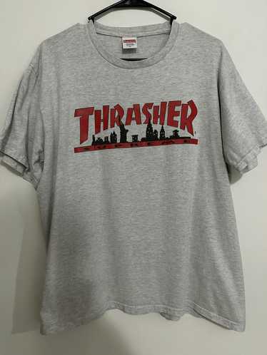 Supreme × Thrasher Supreme Trasher Skyline Tee - image 1