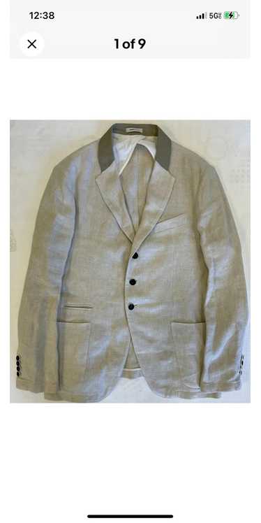Giorgio Armani Patch Pocket Linen Jacket