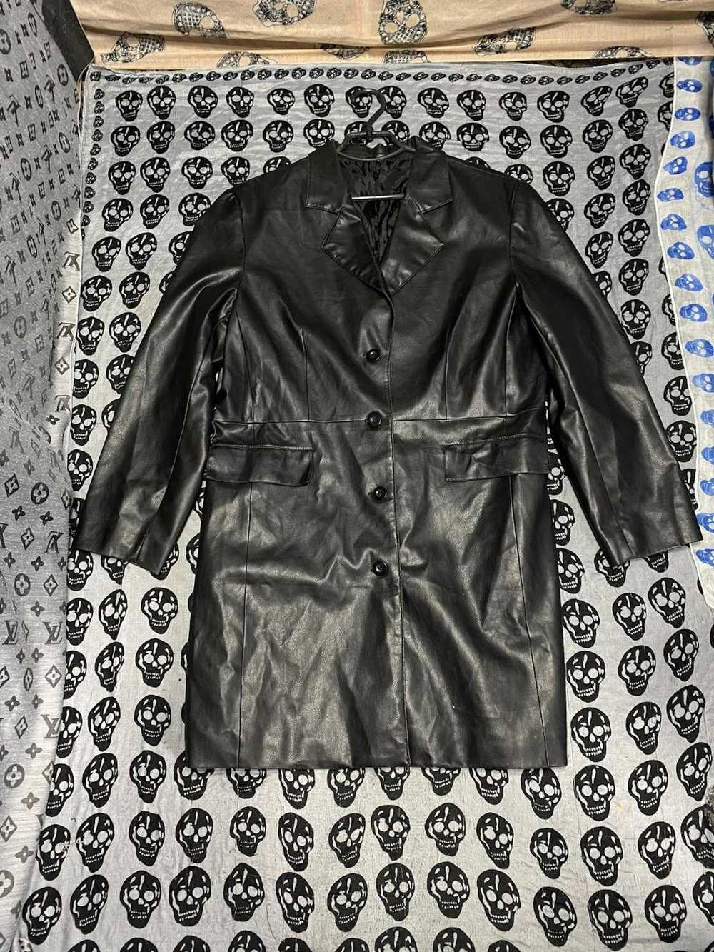 Avant Garde × Leather Jacket × Vintage Vintage Av… - image 1