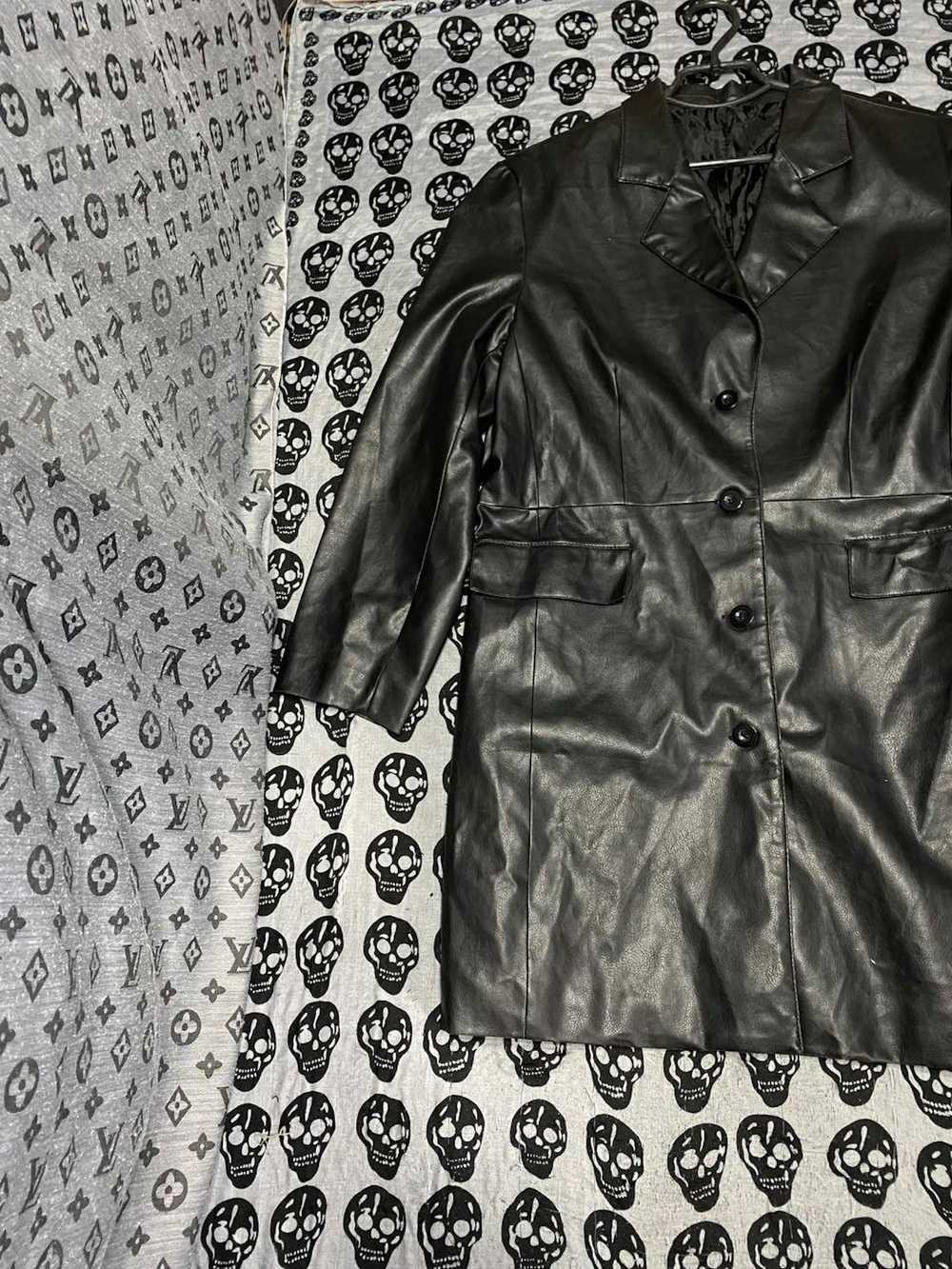Avant Garde × Leather Jacket × Vintage Vintage Av… - image 2