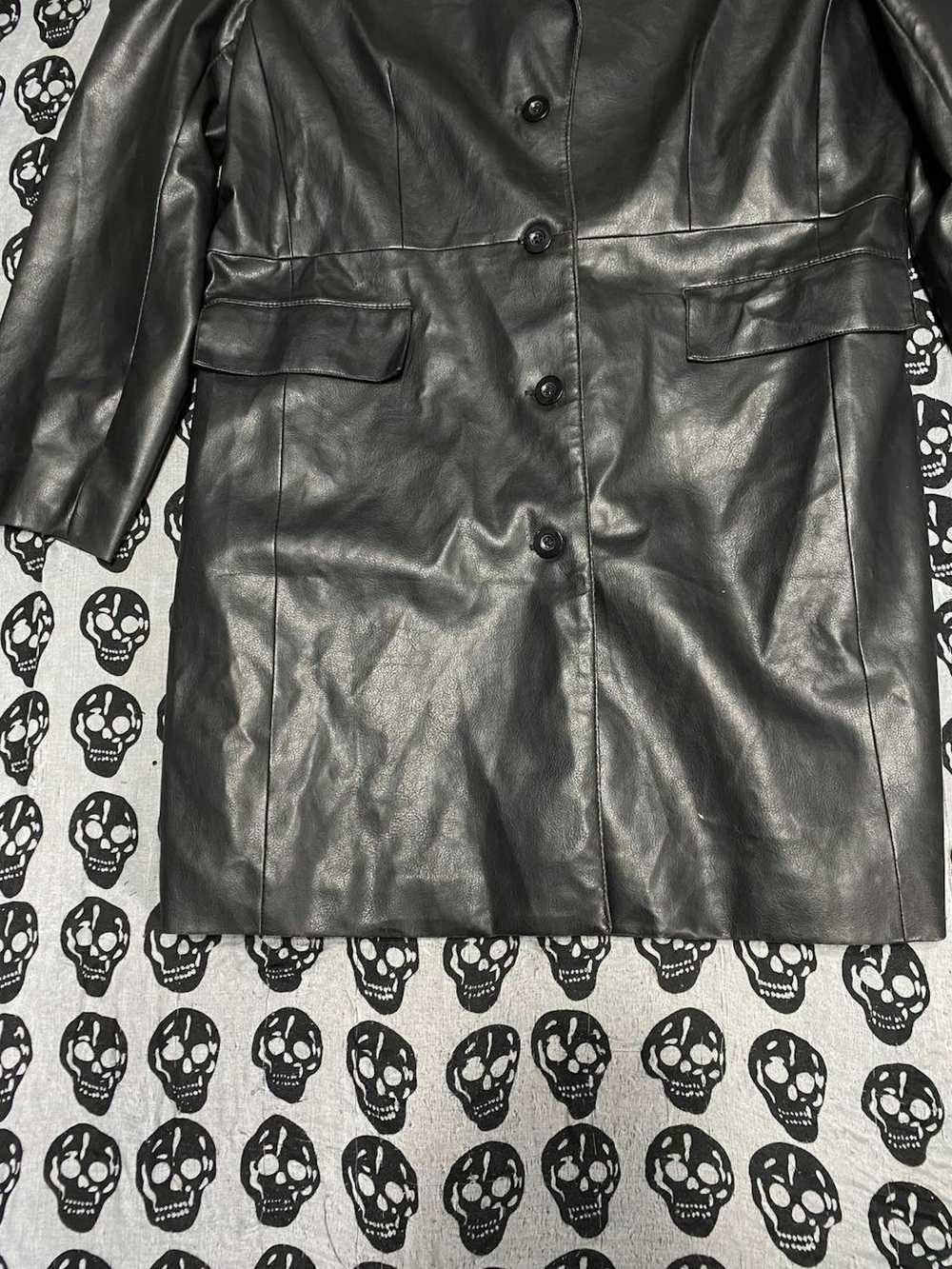 Avant Garde × Leather Jacket × Vintage Vintage Av… - image 8