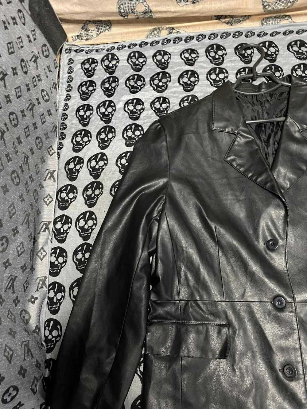 Avant Garde × Leather Jacket × Vintage Vintage Av… - image 9