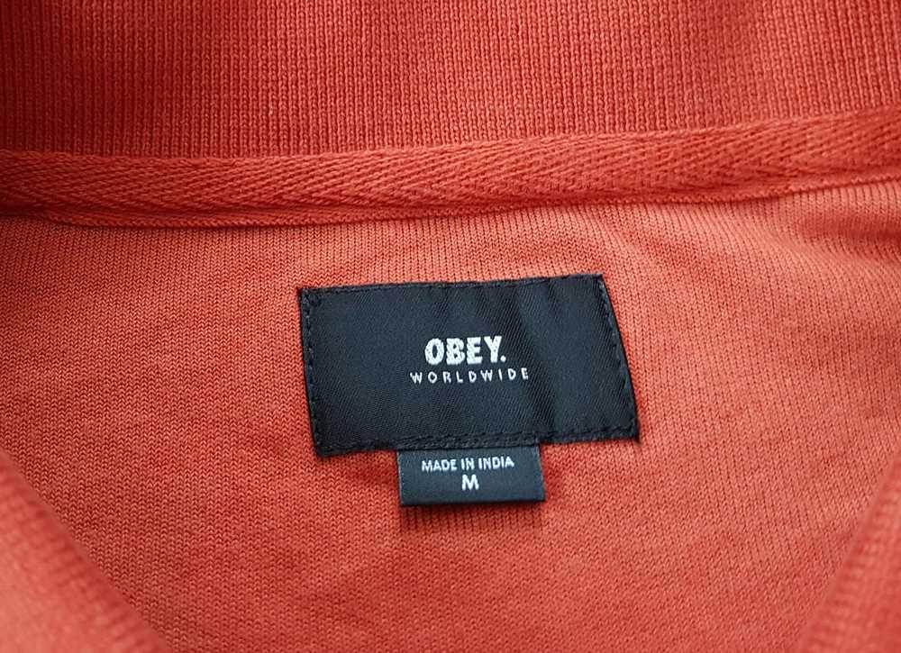 Obey × Streetwear Obey Saucer Velour Long Sleeve … - image 9