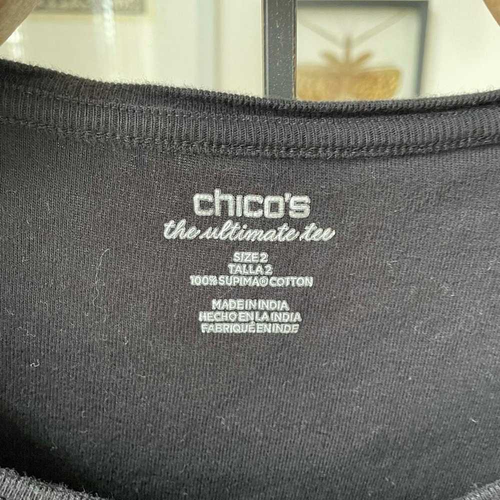 Chicos Chico’s The Ultimate Sleeveless Tee Tank C… - image 3