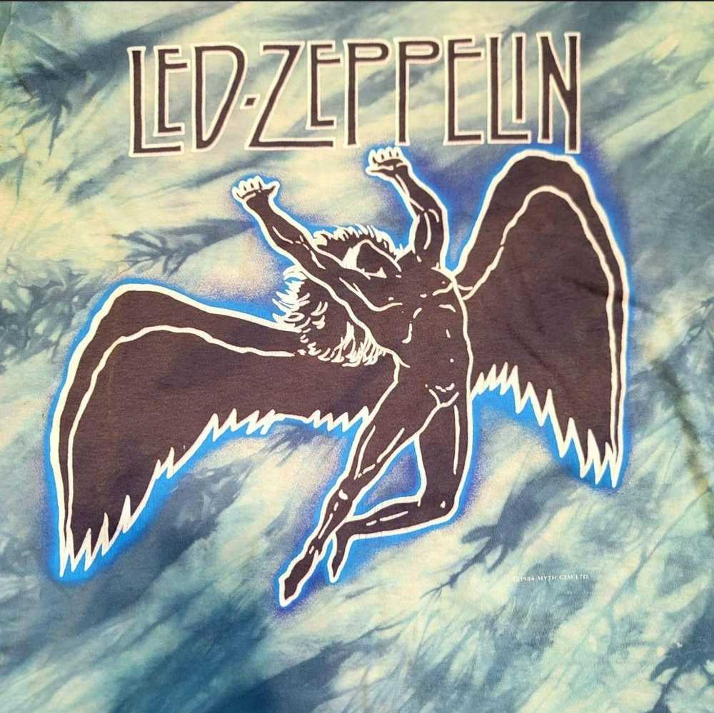 Band Tees × Led Zeppelin × Vintage Led Zeppelin 1… - image 2