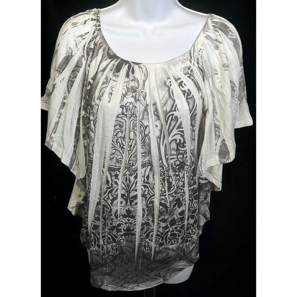 Other Storm Floral Poncho Style Top - image 1