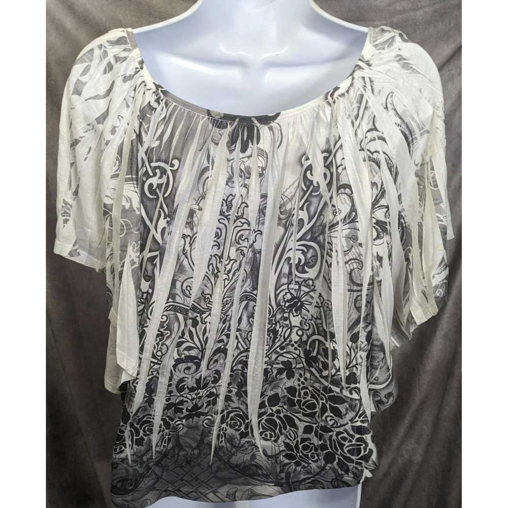 Other Storm Floral Poncho Style Top - image 9