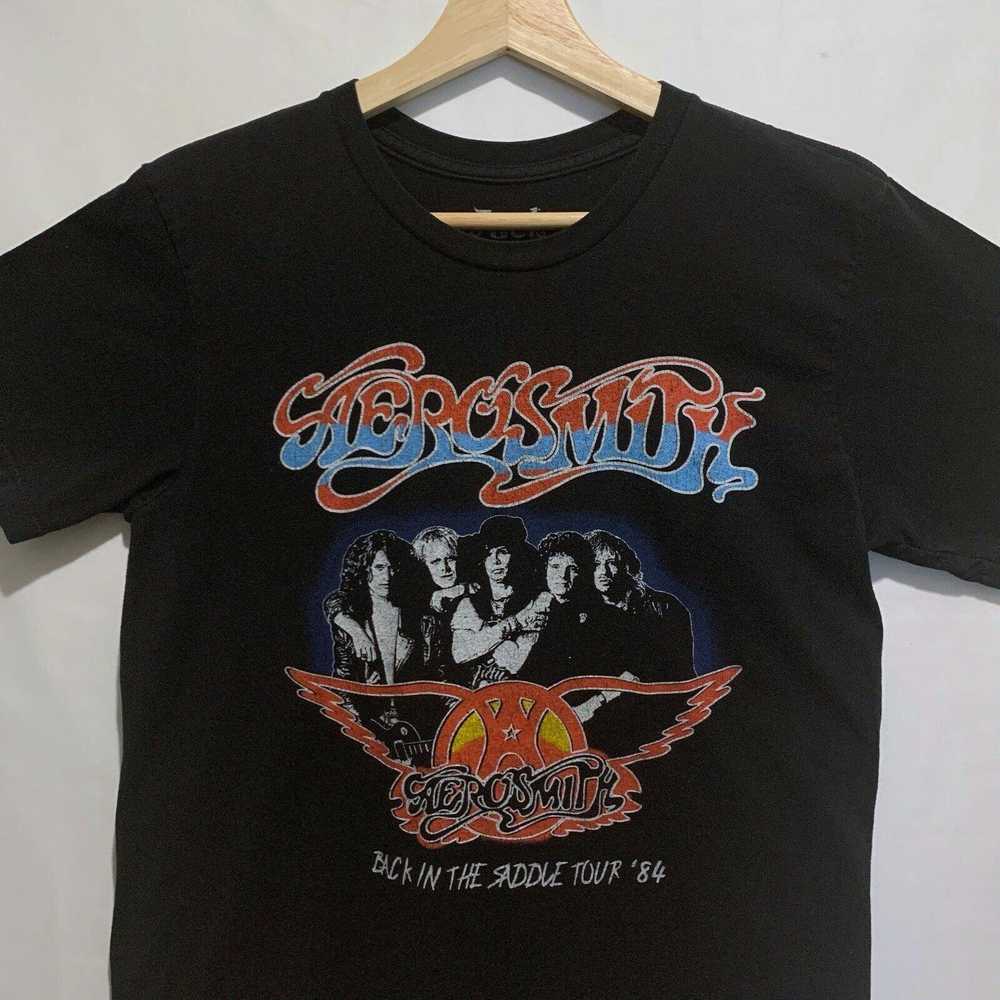 Aerosmith × Band Tees Aerosmith Back In The Saddl… - image 1