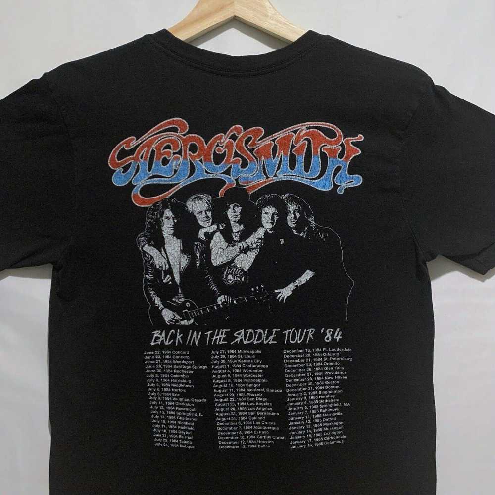 Aerosmith × Band Tees Aerosmith Back In The Saddl… - image 4