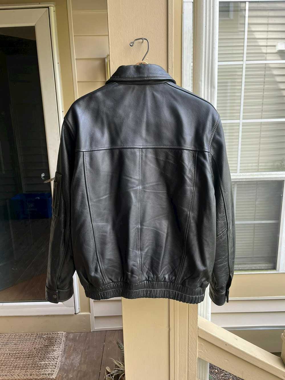 Avant Garde × Columbia × Leather Jacket Vintage C… - image 4