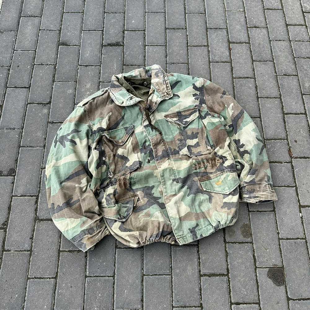 Alpha Industries × Made In Usa × Military RARE Al… - image 1