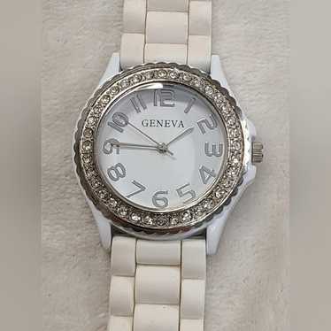 Geneva Geneva Women's Crystal Accented Watch With 