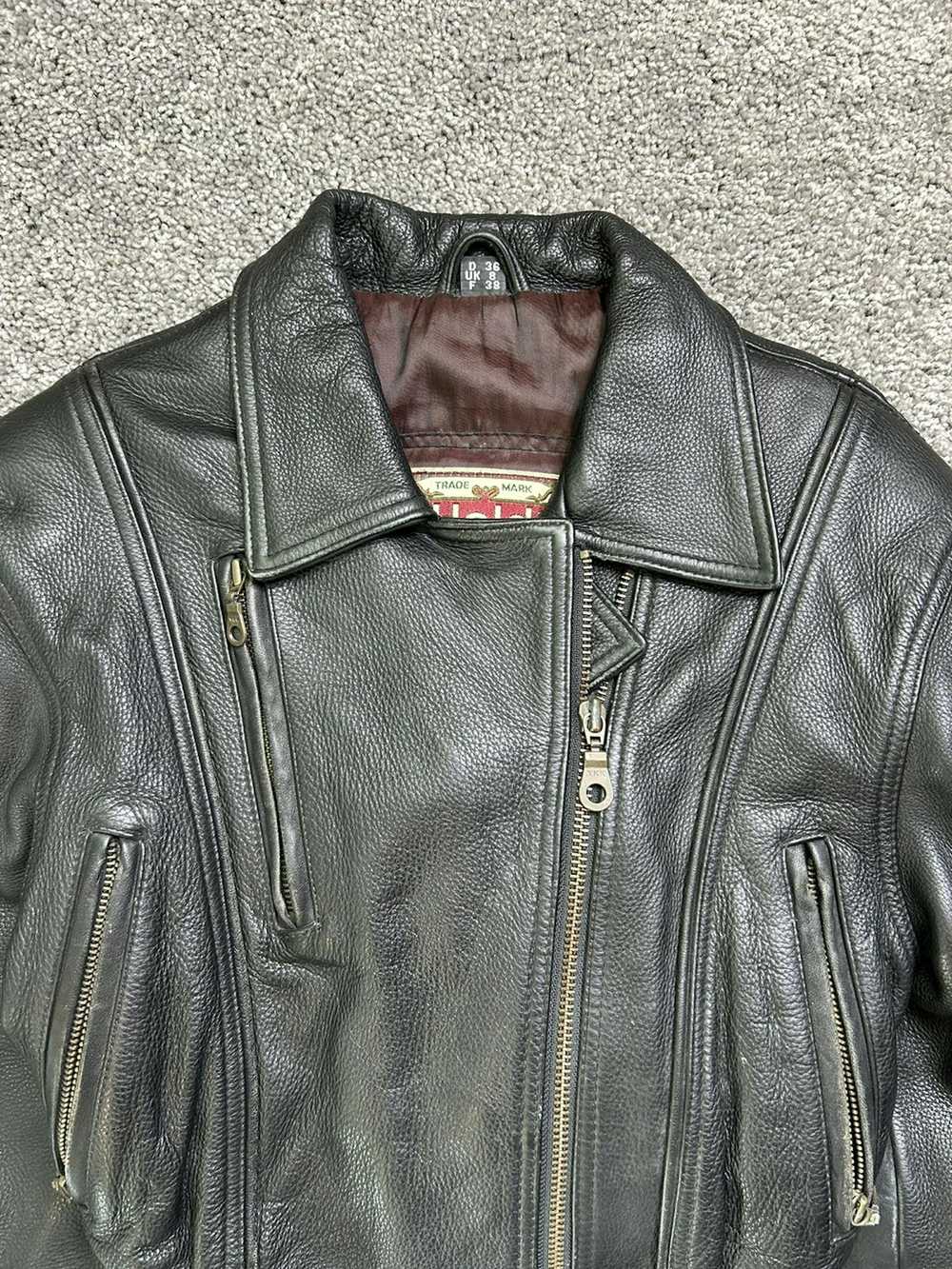 Leather Jacket × Vintage Vintage 80s/90s Held Lea… - image 4