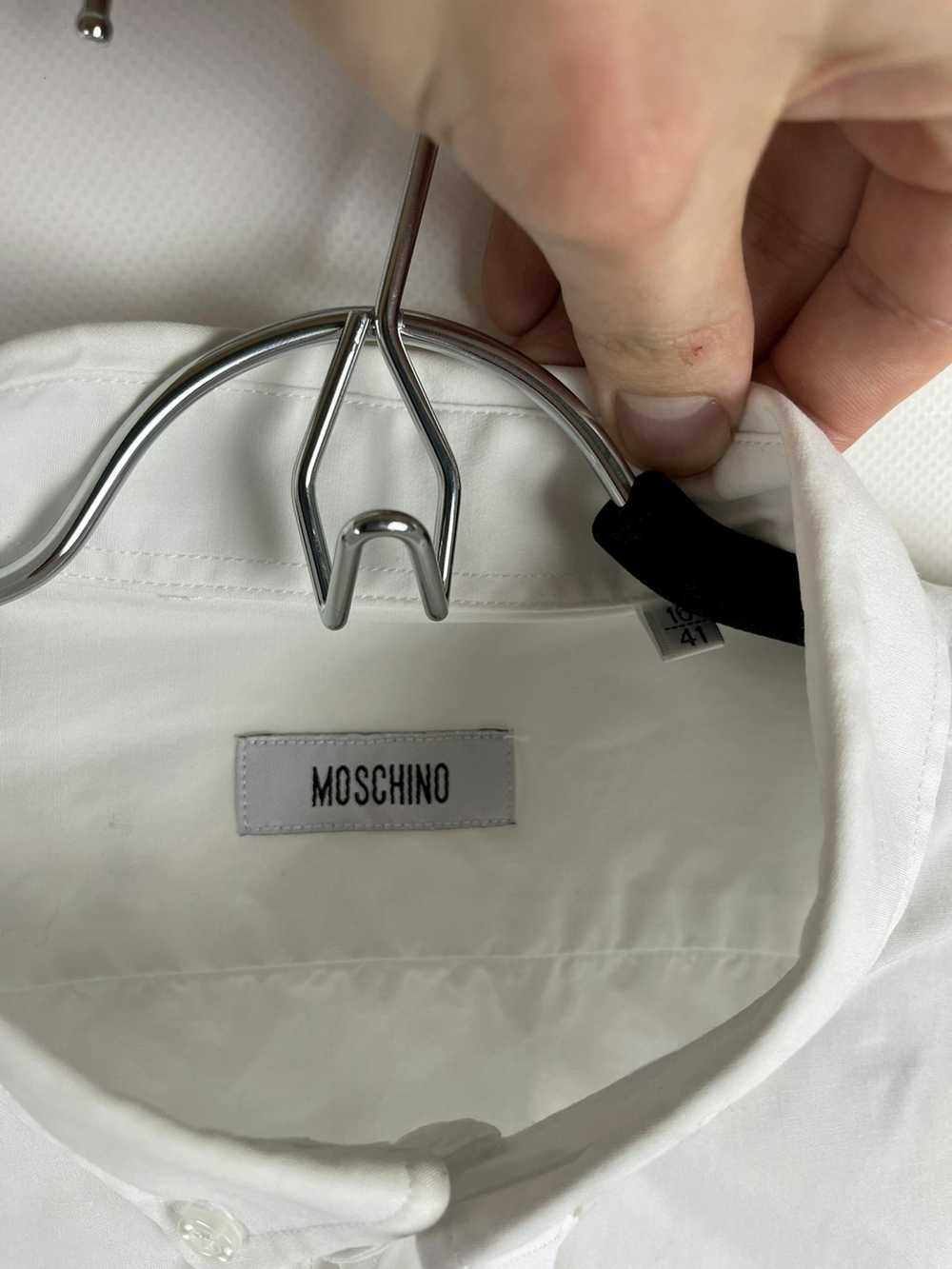 Luxury × Moschino Love Moschino white classic sma… - image 8